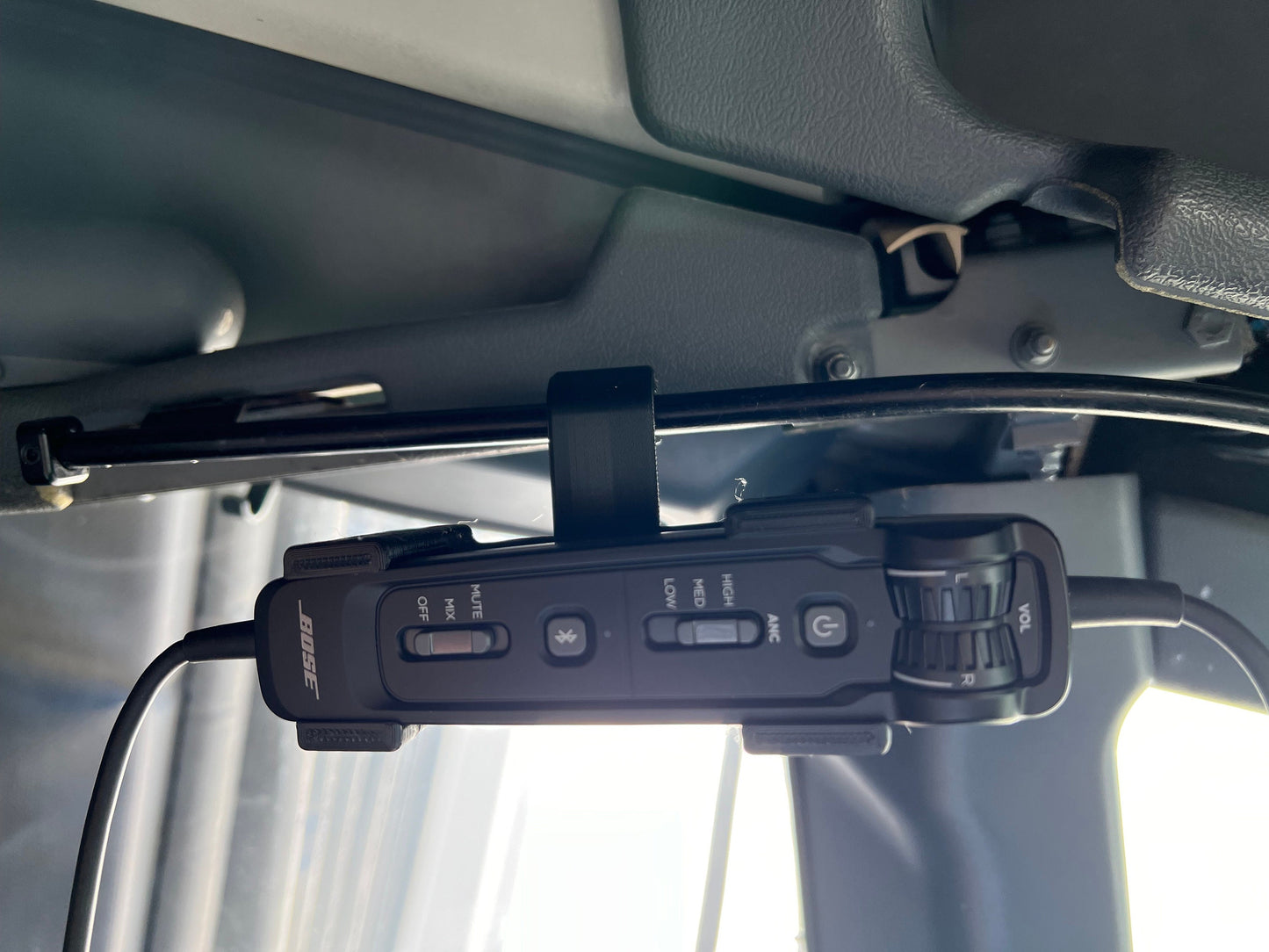 Bose A30 Boeing 737 Headset Control Hanger and Hook Set Horizontal Orientation - LIFETIME GUARANTEE