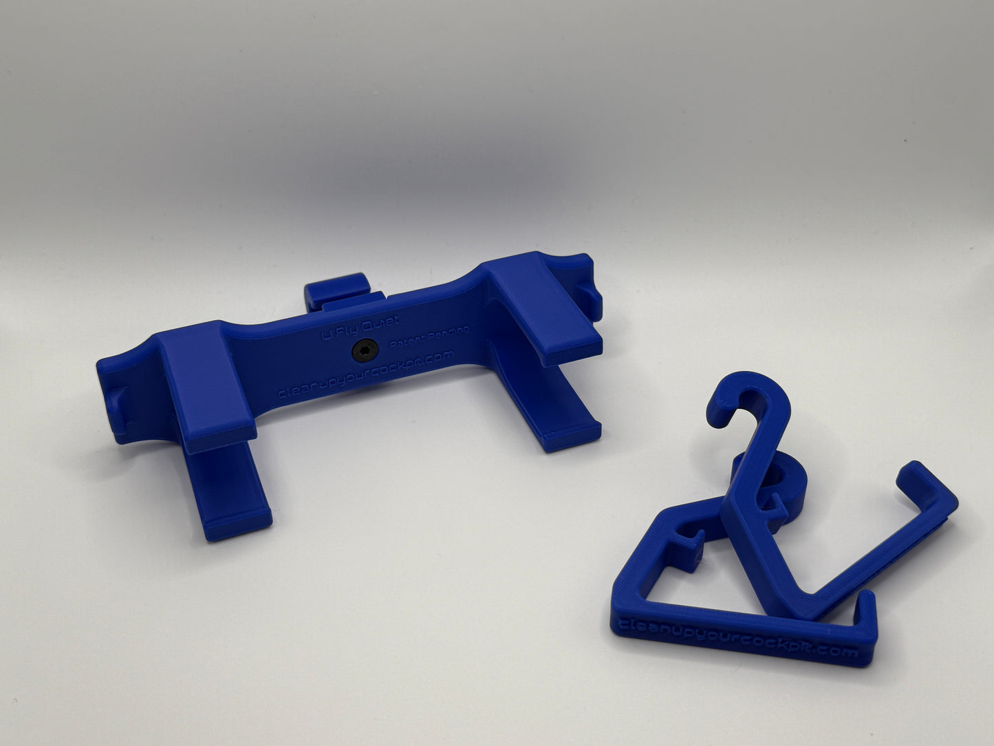 U Fly Quiet UFQ Boeing 737 Headset Control Hanger and Hook Set - LIFETIME GUARANTEE