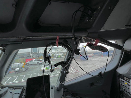 Bose ProFlight Q400 Dash 8 Headset Control Hanger and Hook Set - LIFETIME GUARANTEE